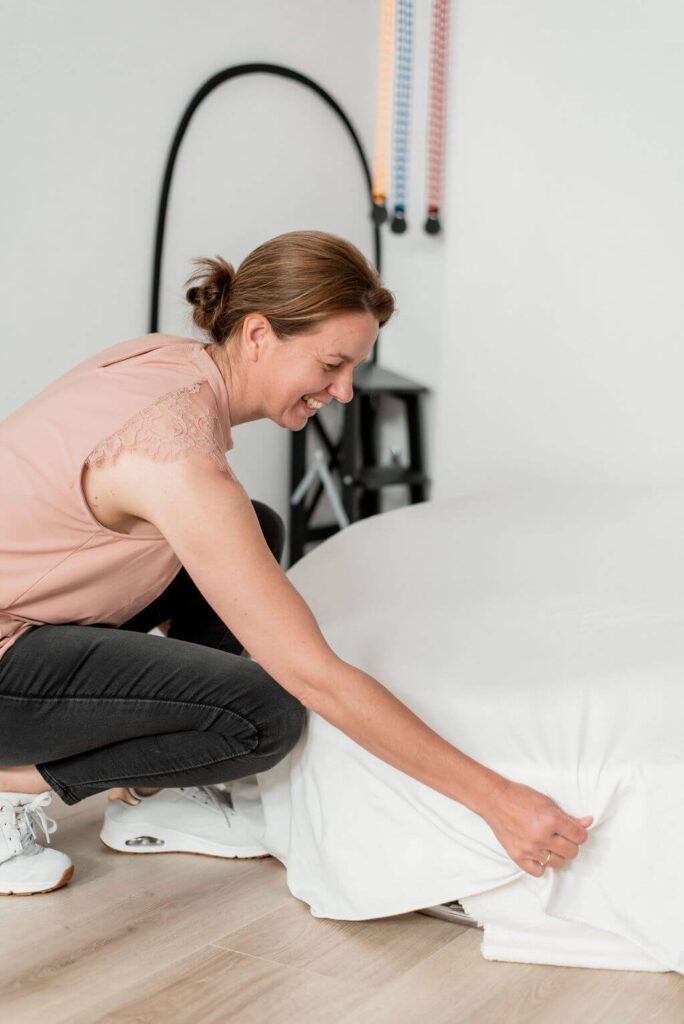 Fotoshoot newborn voorbereiding Irene Maris Fotografie Tilburg
