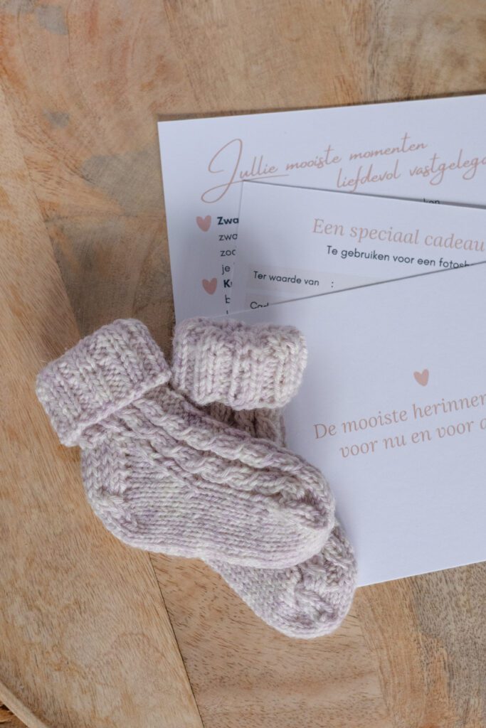 Origineel kraam cadeau - Cadeaubon Irene Maris Fotografie