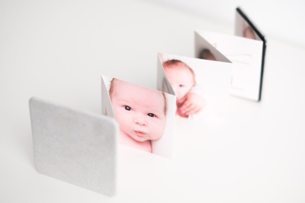 Harmonicaboekje babyalbum. Irene Maris Fotografie